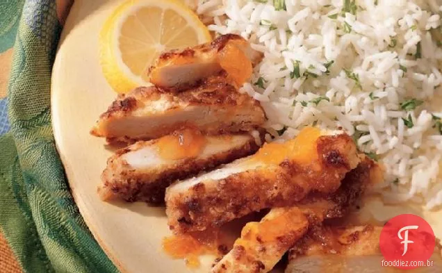 Frango com limão e Damasco (Cozinhar para 2)