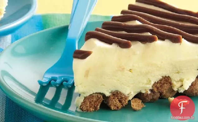 Manteiga De Amendoim-Fudge-Torta De Sorvete