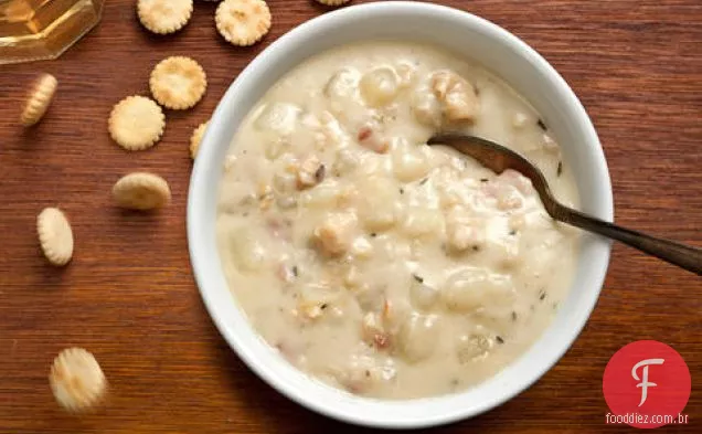Fácil Nova Inglaterra Clam Chowder