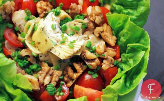 Alcachofras, Tomates E Alface
