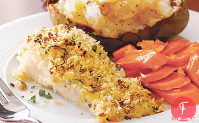 Bacalhau Assado Crocante