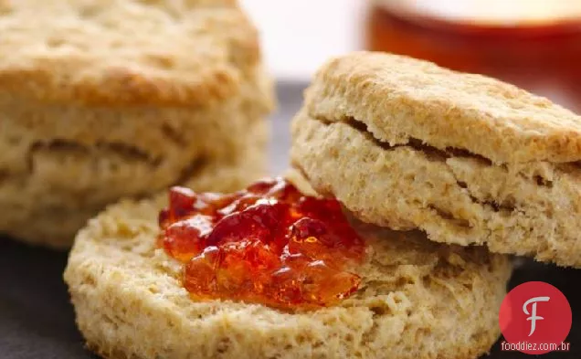 Biscoitos De Leitelho (Farinha De Trigo Integral Branca)