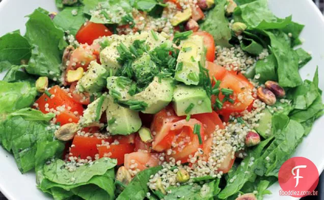 Abacate, Tomate E Alface