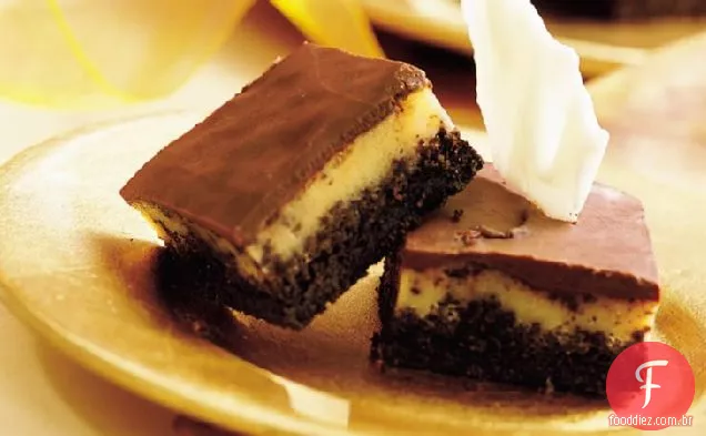 Barras De Mousse De Chocolate Branco