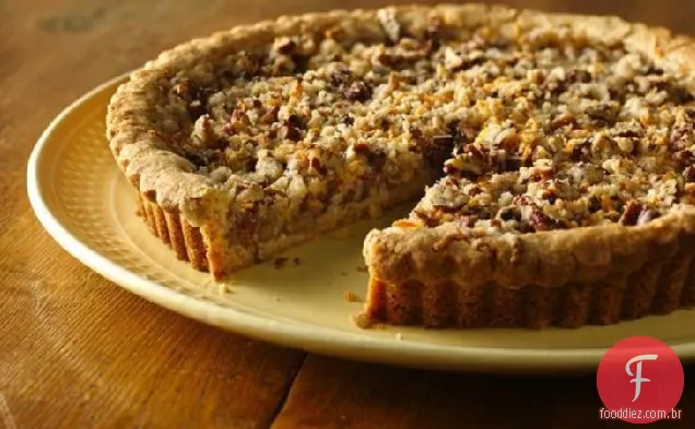 Maçã Cheddar-N-Spice Cookie Tart