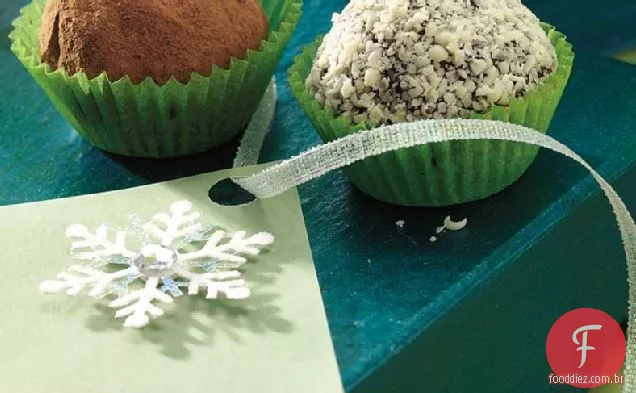 Trufas De Cereja E Chocolate