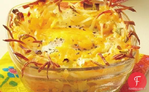 Copos De Ovo Hash-Brown