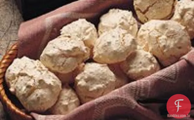 Macaroons De Coco-Amêndoa