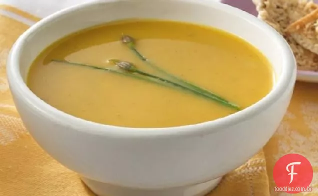 Sopa De Abóbora Com Curry