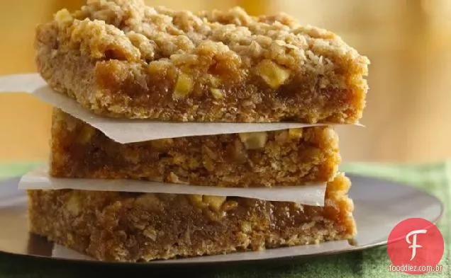 Barras De Maçã Caramelo Fácil