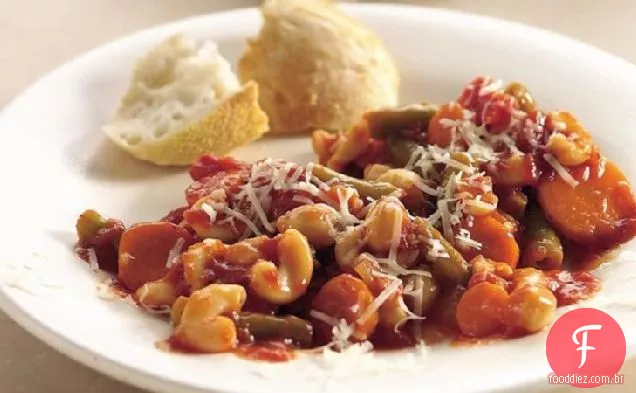 Caçarola Minestrone Mediterrânea De Fogão Lento