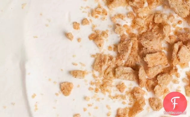 Canela Cereais Leite Banana Creme Torta