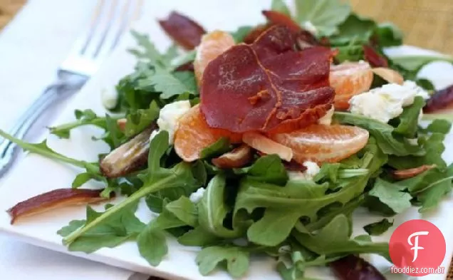 Salada crocante Prosciutto e laranja