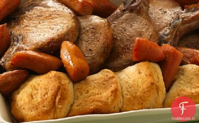 Maple Pork Chop Jantar