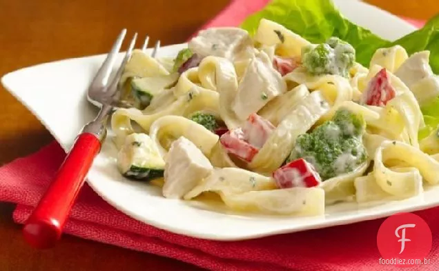 Salada Alfredo De Frango