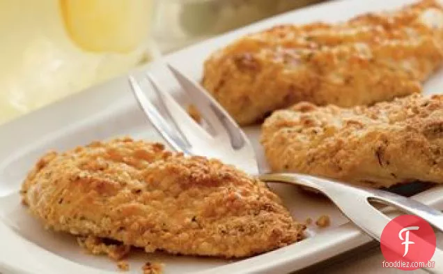 Nuggets De Frango Frito No Forno