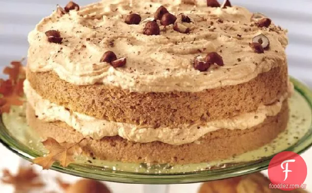 Torta De Abóbora-Avelã