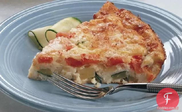 Torta De Abobrinha Incrivelmente Fácil