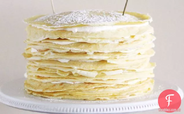 Crème Brûlée Crepe Cake