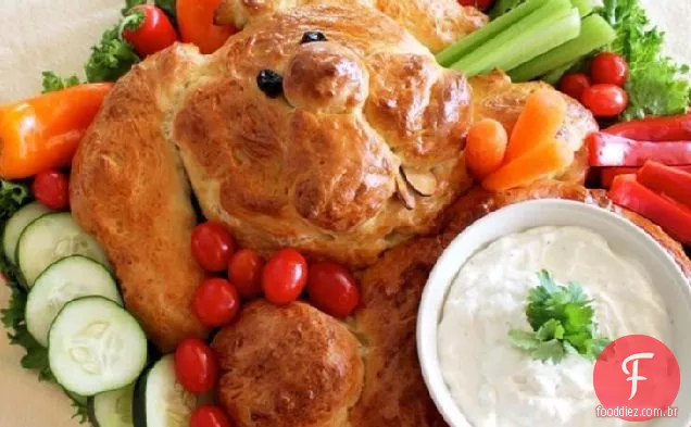 Pão De Coelho Crudité Prato