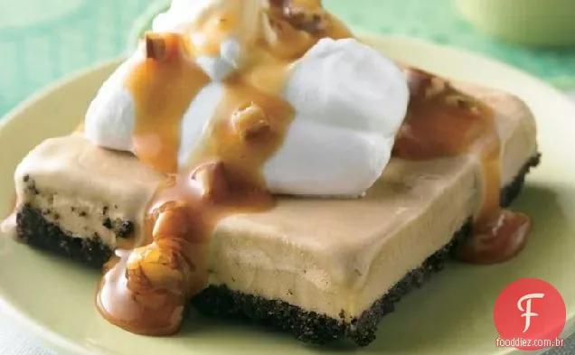 Sobremesa Congelada Final Da Torta Da Lama