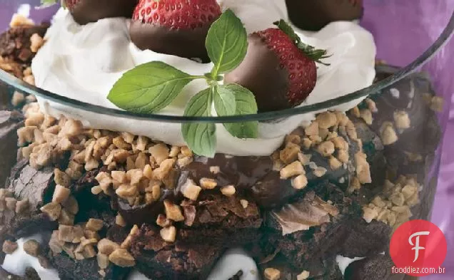 Fudgy Brownie Trifle