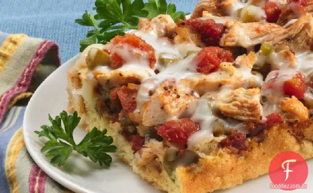 Pizza Italiana Assar (Cozinhar Para 2)