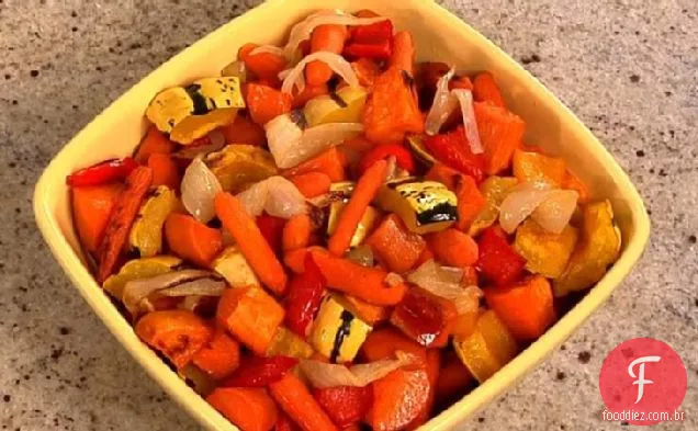 Vegetais Assados De Bordo