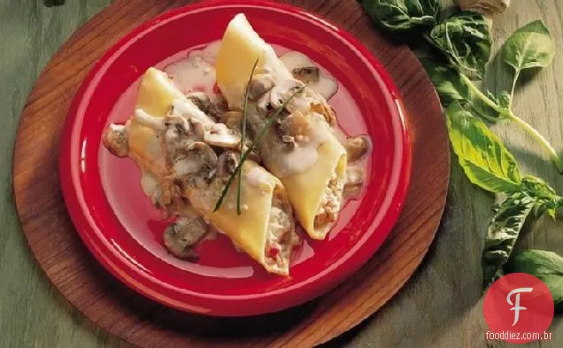 Mushroom Manicotti