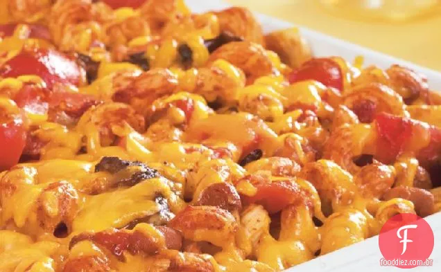 Texas Beef and Pasta Bake