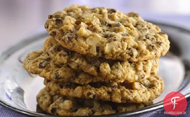 Slice' n ' Bake Oatmeal Chocolate Chip Cookies