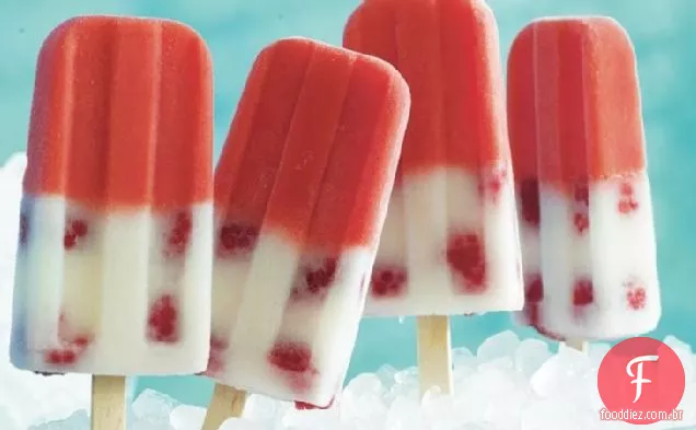 Framboesa Limonada Pops