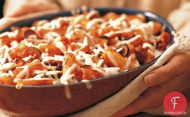 Caçarola De Pizza De Queijo