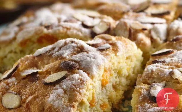 Scones Damasco-Laranja