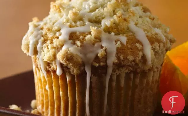 Muffins Vitrificados Com Migalhas De Limão