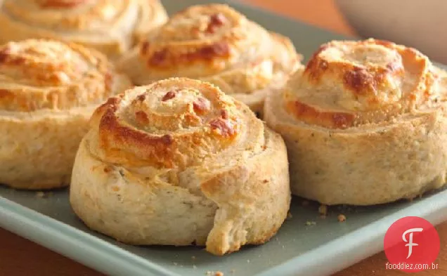 Pinwheels De Ervas De Queijo