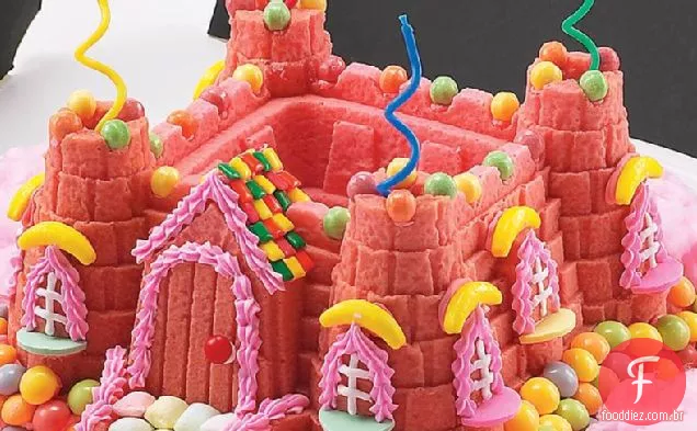 Princesa Castelo Bundt Bolo