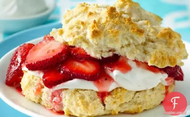 Clássico Morango Shortcakes