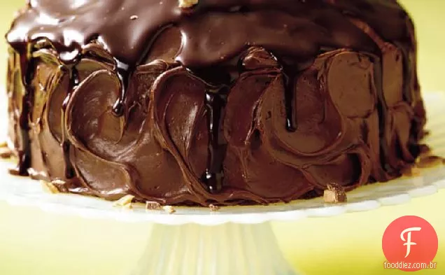 Bolo De Ganache De Chocolate