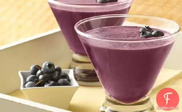 Smoothies De Mirtilo E Romã