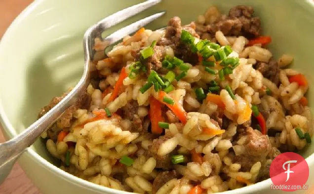 Risoto De Carne Moída
