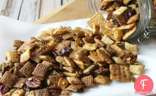 Slow-Cooker Abóbora Colheita Chex Mix