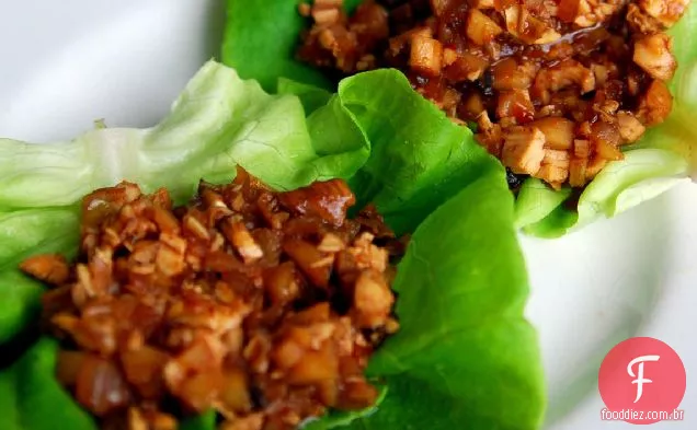 Receita Fácil De Envoltórios De Alface De Frango