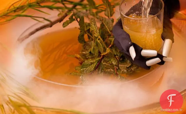 Smoking Swamp Halloween Punch
