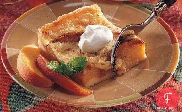 Sobremesa De Creme De Pêssego
