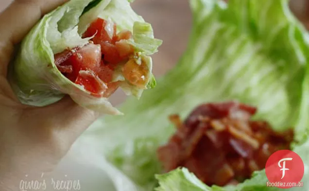 BLT Alface Wraps