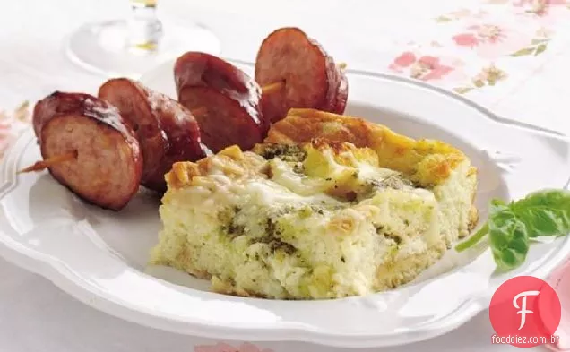 Basil Breakfast Strata