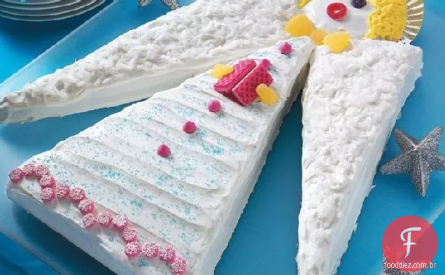 Bolo De Anjo De Natal