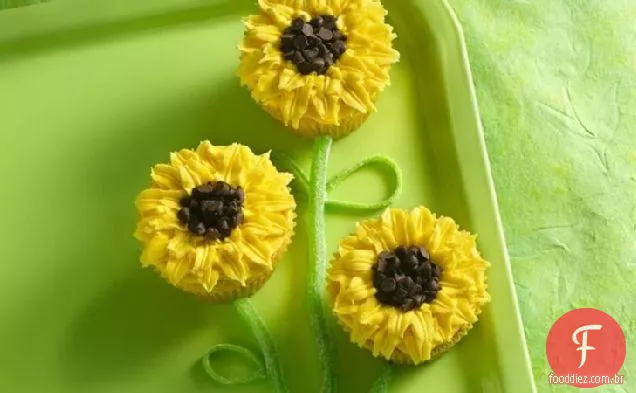 Cupcakes De Girassol