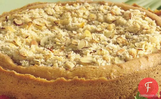 Bolo De Café Com Creme De Framboesa E Queijo